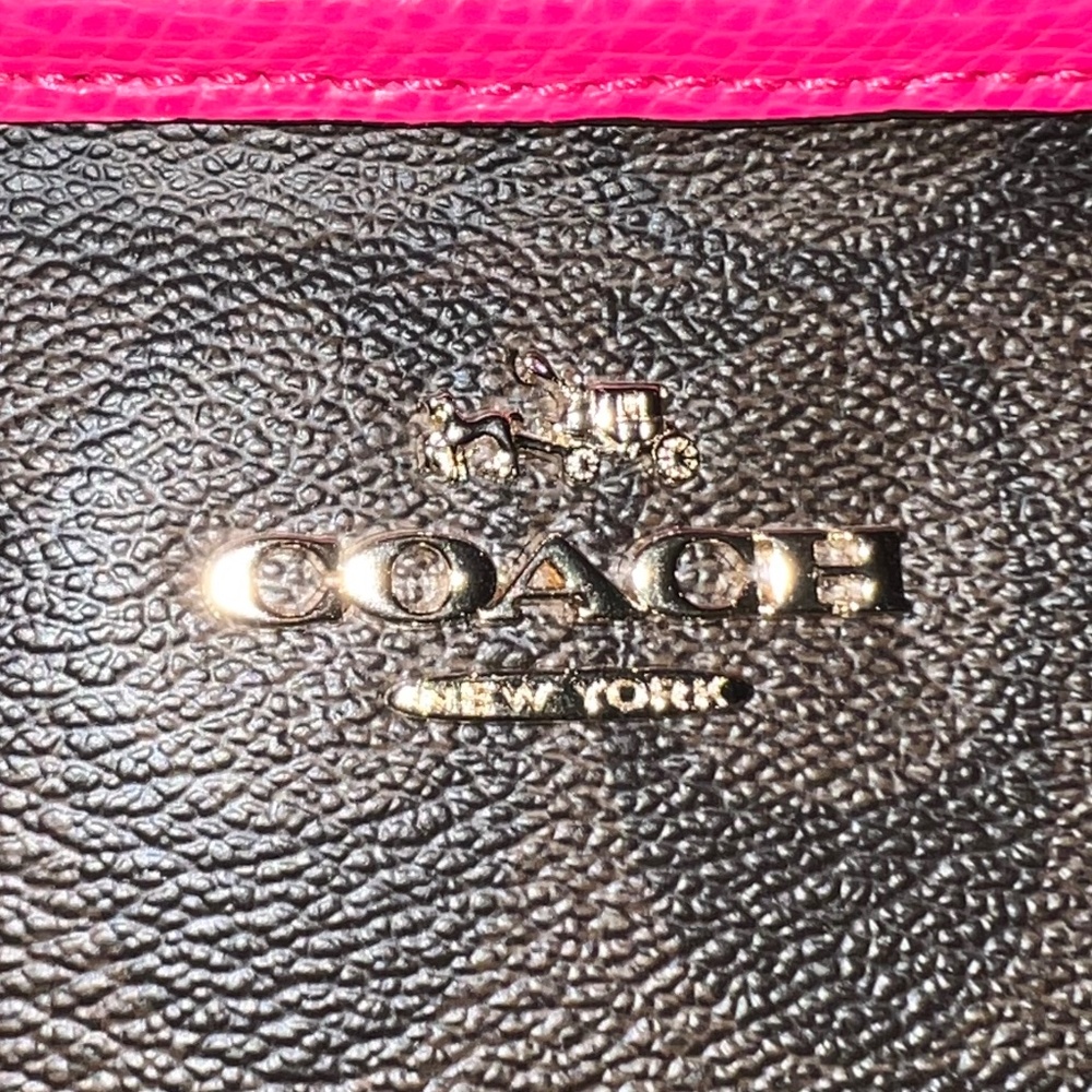 NWT - Authentic Coach Signature File Crossbody Bag - Picture 13 of 15